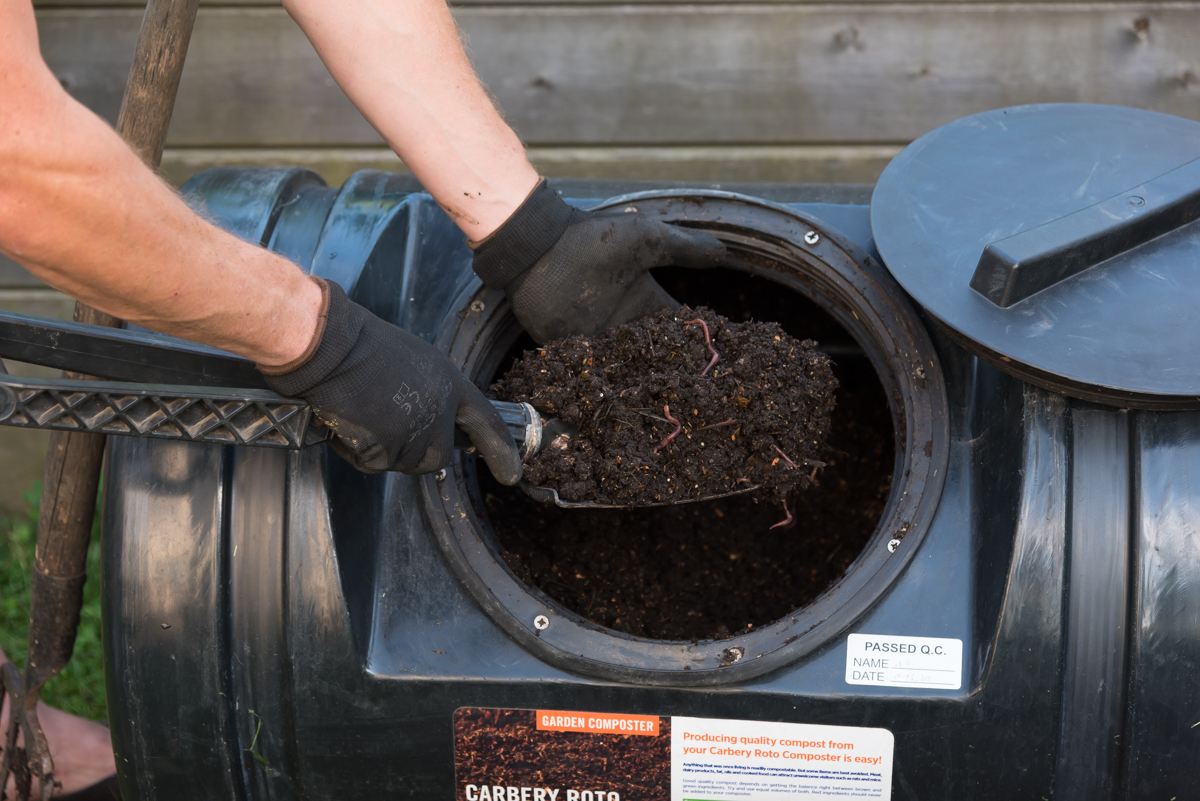 Vrtljivi termični kompostnik ROTO 190l